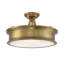 Plafonnier semi-encastré cylindrique à 3 lumières de 16 po Rosanne-1791612026