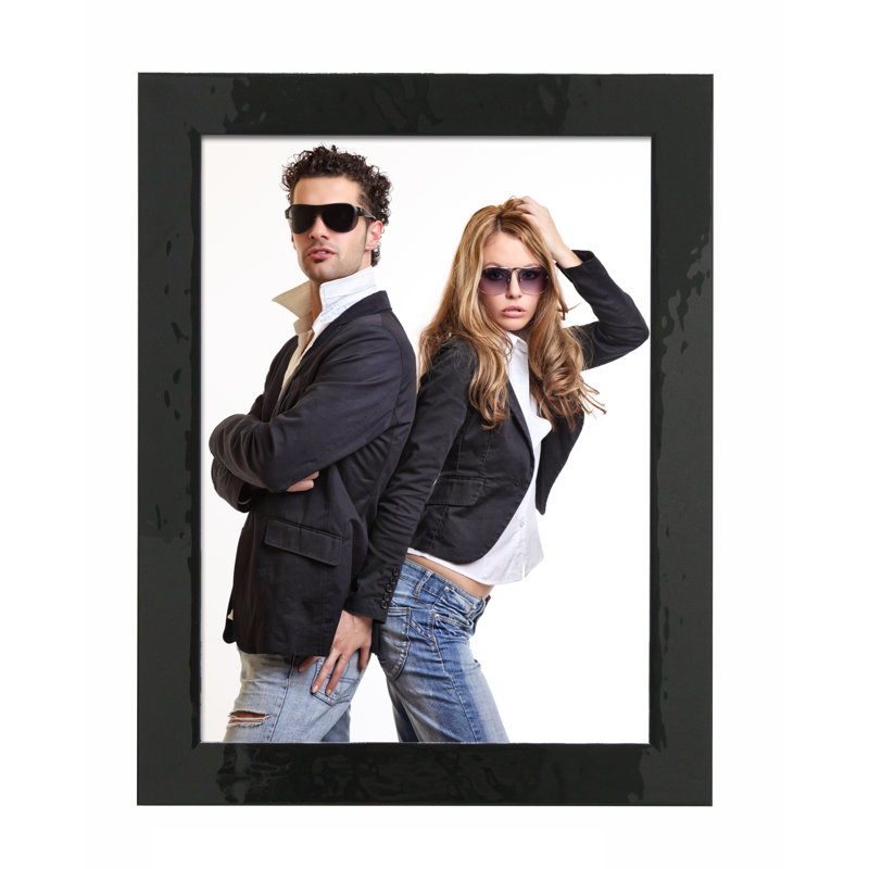 Wood Picture Frame, 15.75" x 15.75", Black