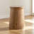 Wabi-Sabi Style Retro Fir Side Table