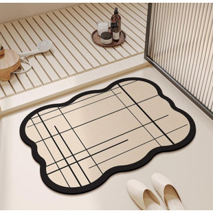 Decontamination Diatomaceous Earth Absorbent Bathroom Mat