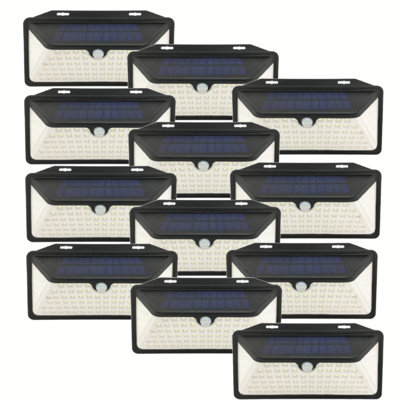 WBM SMART Vesper Outdoor Security Flood Light with Motion Sensor Solar Light