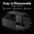 220 Gal Waterproof Outdoor Storage Box, Resin Deck Box Lockable, Patio Furniture Garden Tool, Black-129854635
