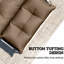 Outsunny Sun Lounger Cushions Only Set of 2, 190 x 56 x 10 cm-426838546