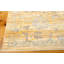Tapis brun à motif floral Lazerek-1050331007