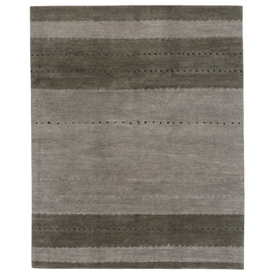 Vishnu Wool Striped Rug