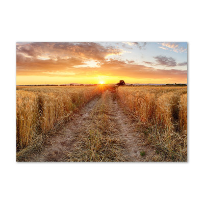 Wheat Field - Wrapped Canvas Print