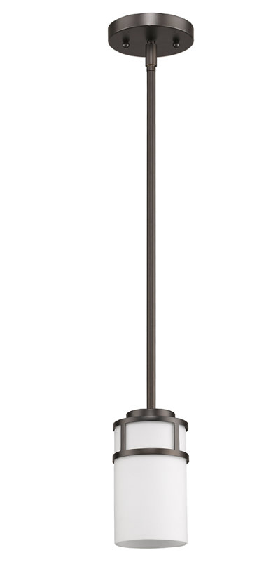 Mcduff 1 - Light Single Pendant, Oil Rubbed Bronze
