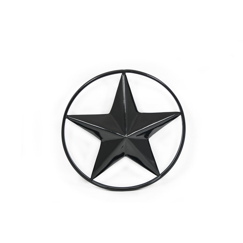 Fe26 3D Star Ornamental Insert Gloss Black