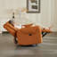 Fauteuil inclinable rotatif à 360 ° polyvalent en similicuir-418631462