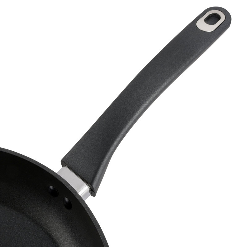 Dusty Blue 11 Inch Aluminum Nonstick Frying Pan with Enameled Finish