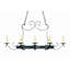 Handforged Oval 8 - Light Chandelier-1150487033-1150486792
