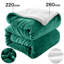 Diya Soft Sherpa Fleece Fur Thick Dual Sided Flannel Reversible Blanket Throw-832864507-832865031