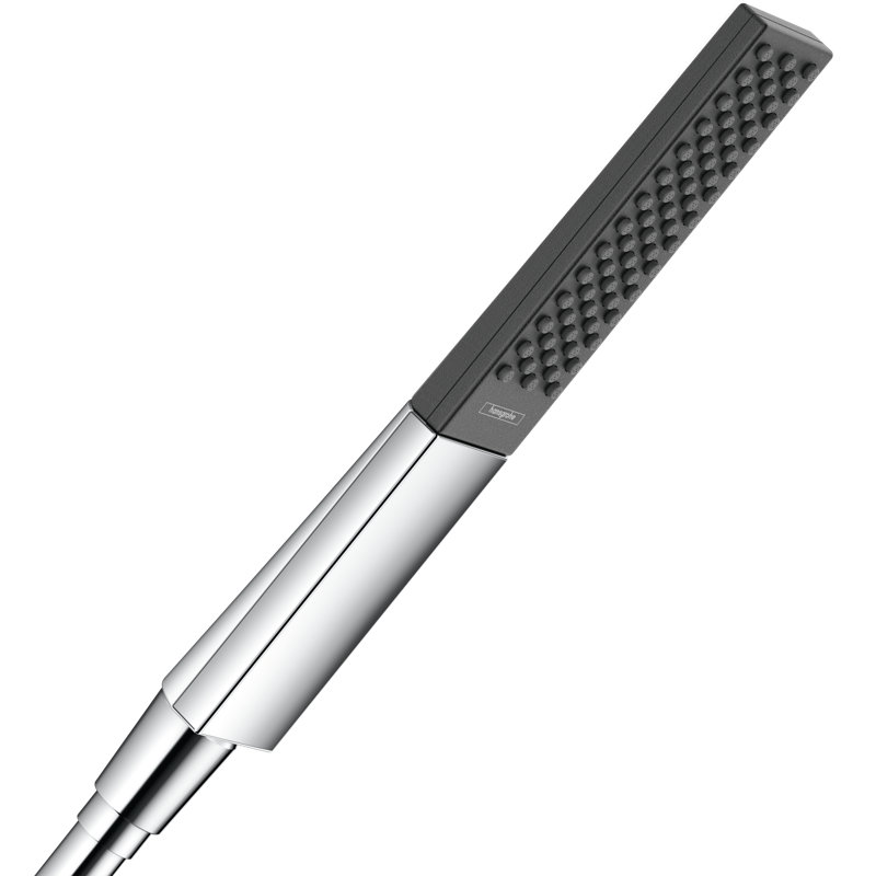 Pomme de douche Hansgrohe Rainfinity Baton 100, Chrome, 1,75 gallon par minute