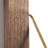 Walnut Bathroom Towel Shelf-432593991