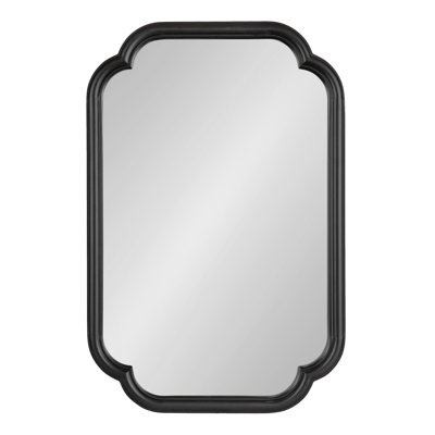 Glenby Scalloped Rectangle Bathroom Mirror