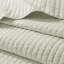 Courtepointe double / grand crème réversible avec rembourrage en coton, 3 pièces en microfibre et coton, pour une chambre à coucher reposante-121231944-121231942