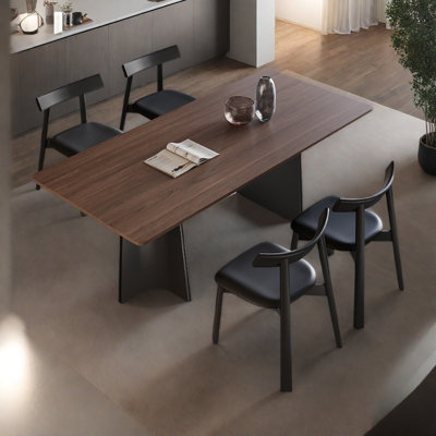 Simple classic dining table and chair
