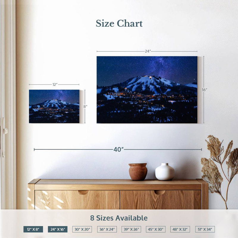 Alvord Park City Glow, H 16 po x l 24 po