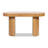 Dortch 55.5" Single Drawer Fluted Oval Console Desk