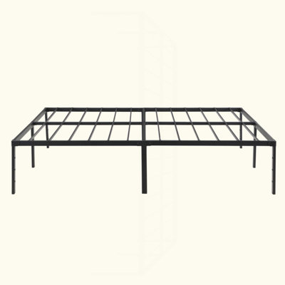 Bed Frame , Heavy Duty Metal Bed Frame , Quick & Easy Assembly, No Noise