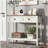 Farmhouse Style Console Table With Dual-Tone Design, 2 Drawers And Bottom Storage Shelf – Rustic Side Table For Entryway, Living Room And Hallway-1870131656