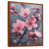 Toile avec cadre flottant brun