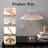 Modern Gold Pleated Table Lamp