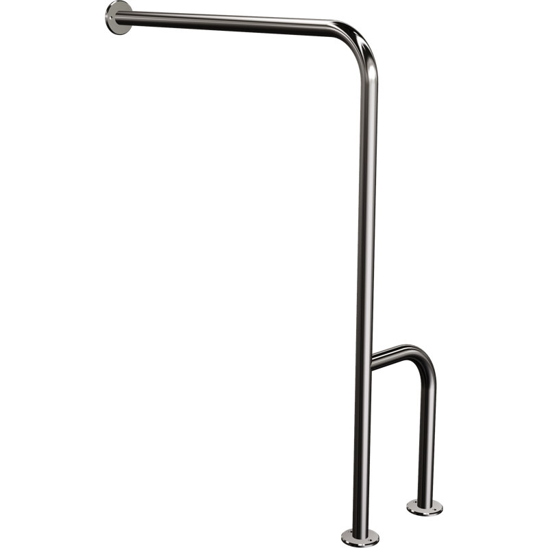 Brooks Right Wall and Floor Grab Bar