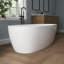 Baignoire de trempage autoportante en acrylique 67 po
