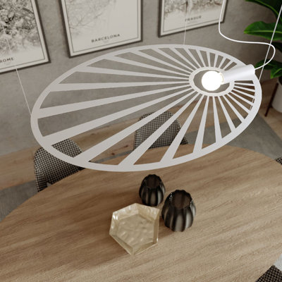 Alissone 1 - Light Geometric Pendant