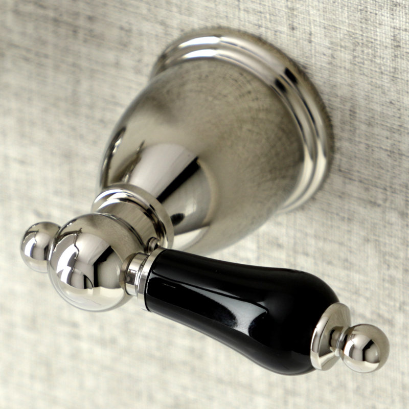 Kingston Brass Duchess Two-Handle Wall Mount Bathroom Faucet, Polished Nickel