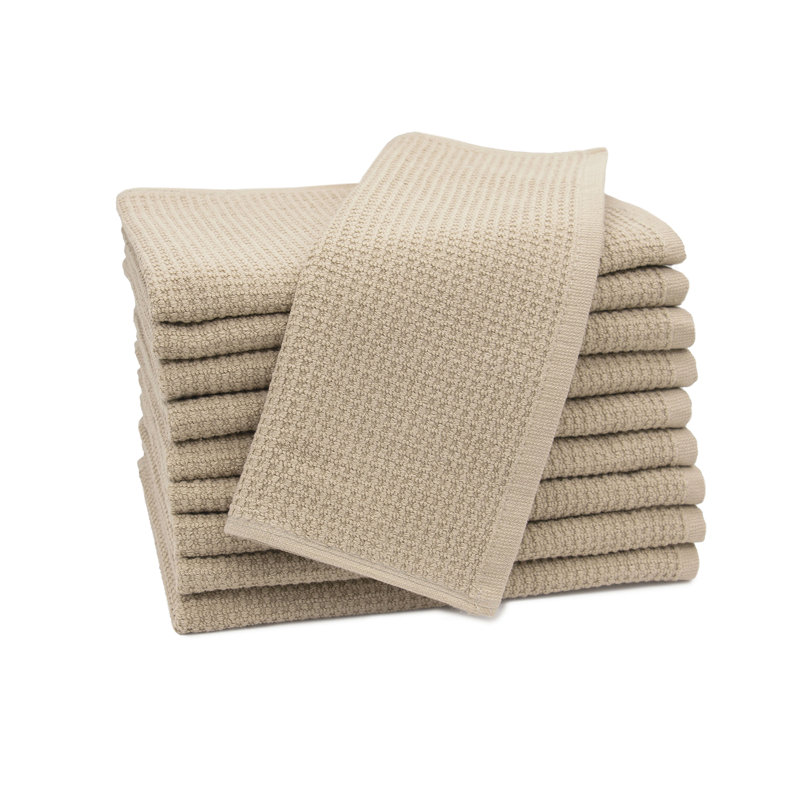 Lightweight Fingertip Towel, Cappuccino