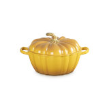 Le Creuset Enameled Cast Iron Signature Pumpkin Cocotte, 4 Qt. - Nectar