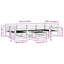  Outdoor Sofa Set Garden Furniture Patio Seating Backyard Couch Acacia