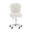 Chaise de travail en fausse fourrure Aikens-1658299566