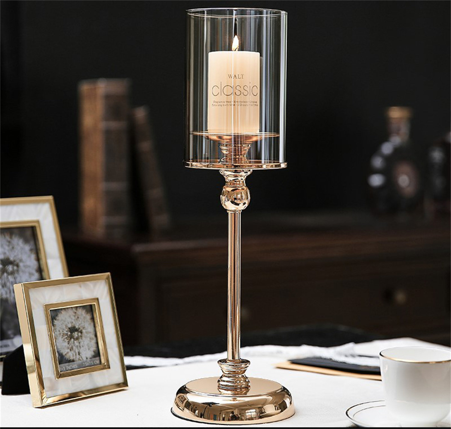 House of Hampton® Metal Tabletop Candlestick | Wayfair