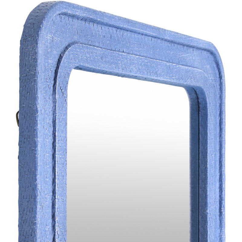 Miroir Vara, Blue, Rectangle
