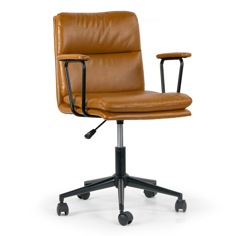 Chaise de travail Avalee, Brun cappuccino