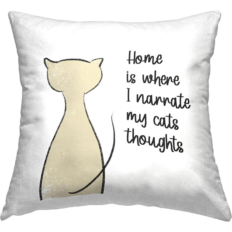 Polyester Throw Square Pillow Cover & Insert
