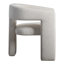 Fauteuil demi-tonneau en polyester 29 po Verna-401537966