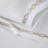 Signature Hem Grey Croscill 300TC 100% Cotton Sateen 4-Piece King Sheet Set-86602329-86602330