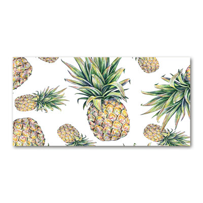 Pineapples - Wrapped Canvas Print