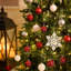 Ensemble d'ornement de décoration de sapin de Noël, 50 carats, 2,36 pouces-993999734
