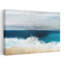 Beachfront Abstract Coastal Wall Art Print-1023148144