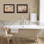 Décoration murale encadrée 2 pièces Country Bath III par Pam Britton-24862526