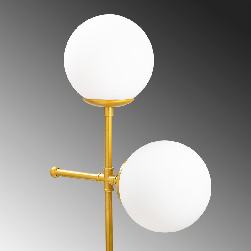 Lampe de table en métal, Or