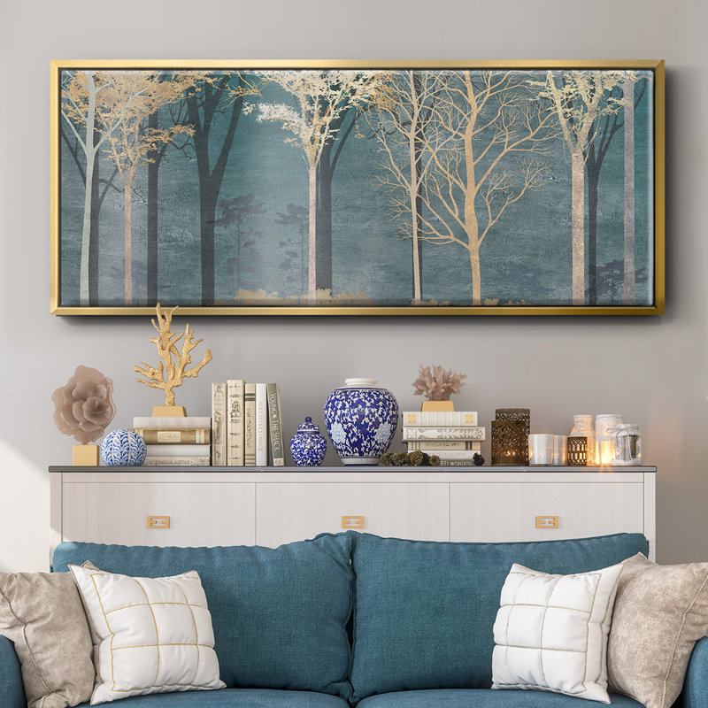 Into the Woods- Framed Canvas