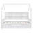 Wooden House Bed with Trundle-376153610