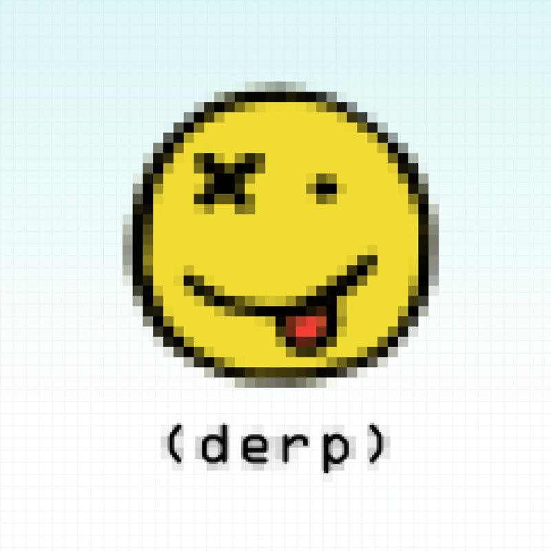 Jametra Pixel Derp I par June Erica Vess, H 12 po x l 12 po