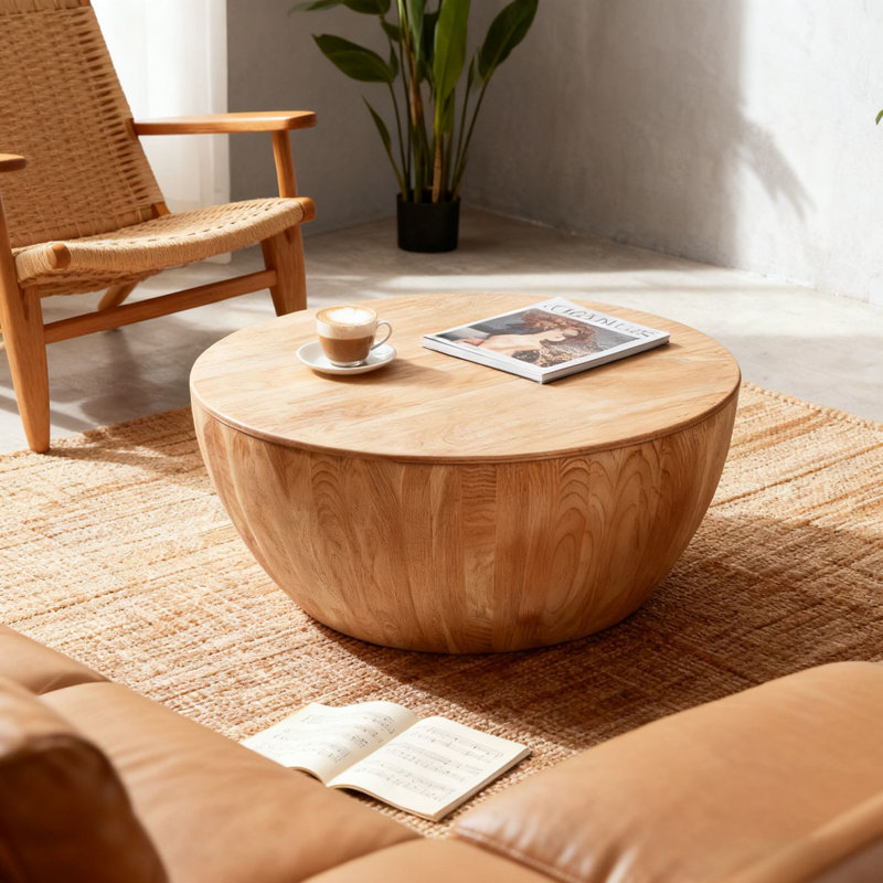 Table basse de 35,43 po pour le bureau, la salle à manger et le salon